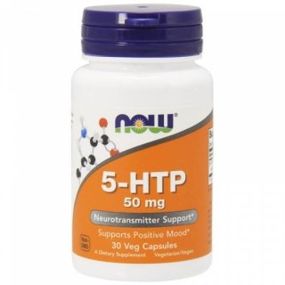 Аминокислоты NOW 5-HTP 50мг 30 капсул