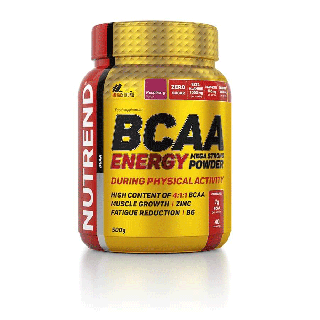 Аминокислоты NUTREND BCAA Energy Mega Strong Powder 500гр