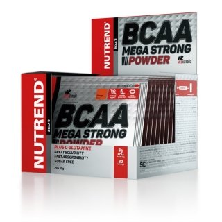 Аминокислоты NUTREND BCAA Mega Strong Powder 20x10гр