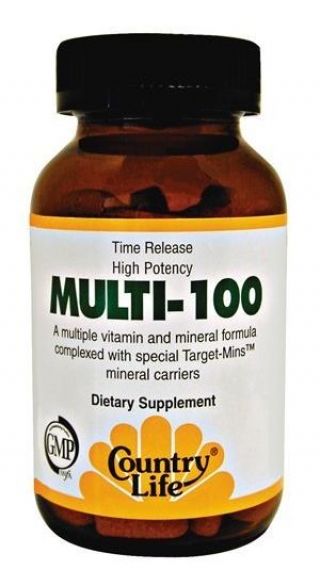 COUNTRY LIFE MULTI-100 90 таблеток