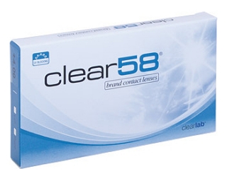 Контактные линзы Clear 58 UV (6шт)