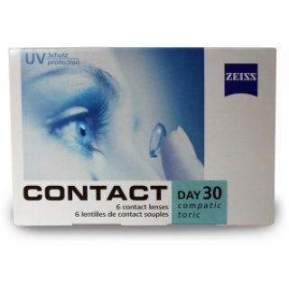 Контактные линзы Contact Day 30 Compatic Bio toric
