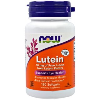 NOW Lutein 10мг 120 капсул
