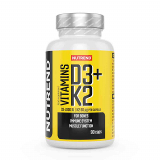 NUTREND Vitamin D3+K2 90 капсул