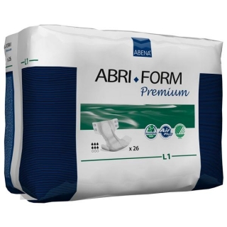 Подгузники для взрослых ABRI-FORM L1 2500мл, 100-150см, 26шт