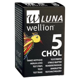 Тест-полоски Wellion (Веллион) Luna №5 холестерин