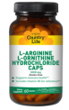 Аминокислоты COUNTRY LIFE L-ARGININE, L-ORNITHINE 60 капсул