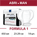 Урологические прокладки для мужчин Abri-Man Premium Formula-1 450мл, 23x29см, 14шт
