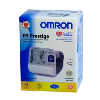 Тонометр автоматический на запястье OMRON R5 Prestige