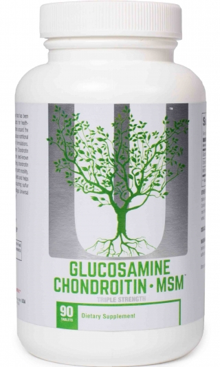UN Naturals Glucosamine Chondroitin MSM 90 таблеток