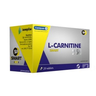 Жиросжигатель Smart Pit Л-Карнитин 250 20 таблеток